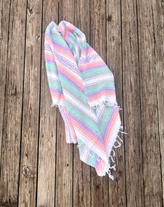 Baja Breeze Mexican Throw Blanket