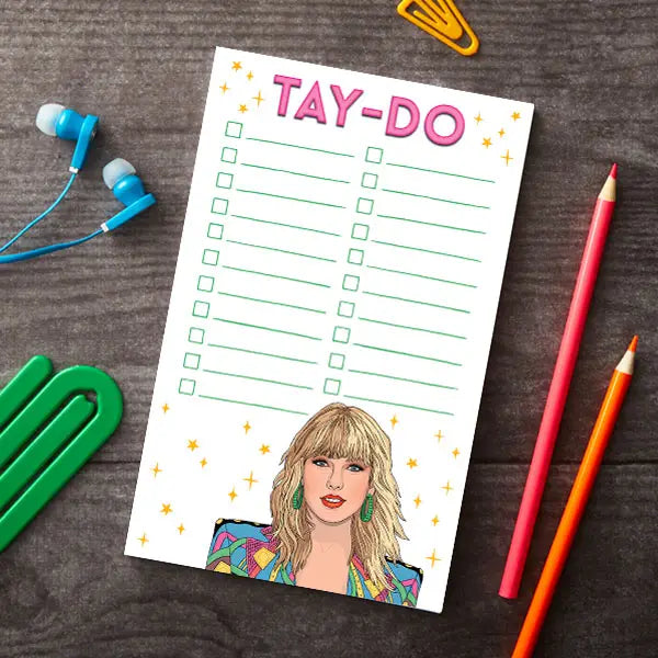 Taylor Swift Tay-Do List - Notepad