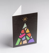 Load image into Gallery viewer, Mosaic Tree Christmas Card
