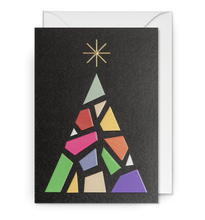 Load image into Gallery viewer, Mosaic Tree Christmas Card
