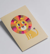Load image into Gallery viewer, Friendly Lion Greeting Card
