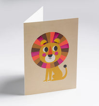 Load image into Gallery viewer, Friendly Lion Greeting Card
