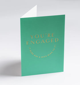 It Sure Has a Nice Ring to it! Engagement Card