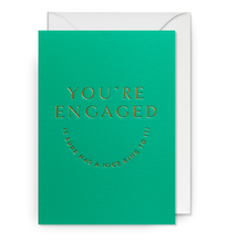 Load image into Gallery viewer, It Sure Has a Nice Ring to it! Engagement Card

