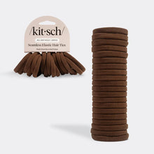 Load image into Gallery viewer, Kitsch - Eco-Friendly Nylon Elastics 20pc Set Chocolate

