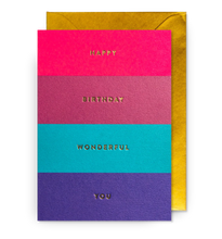 Load image into Gallery viewer, Wonderful You Birthday Card
