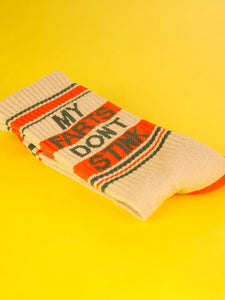Gumball Poodle -My Farts Don't Stink Gym Crew Socks
