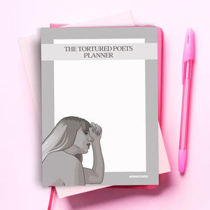 Taylor Swift - The Tortured Poets Planner Notepad