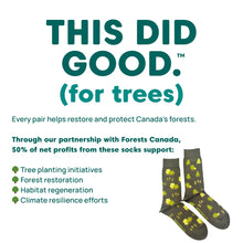 Load image into Gallery viewer, Friday Sock Co. - Men's Trees TDG Socks
