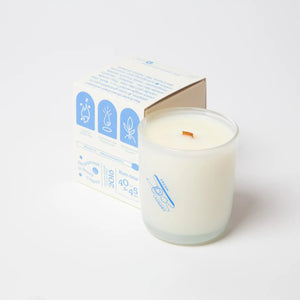 Milkjar - Fresh Laundry - Rain, Cotton & Vanilla Coconut Soy 8oz Candle
