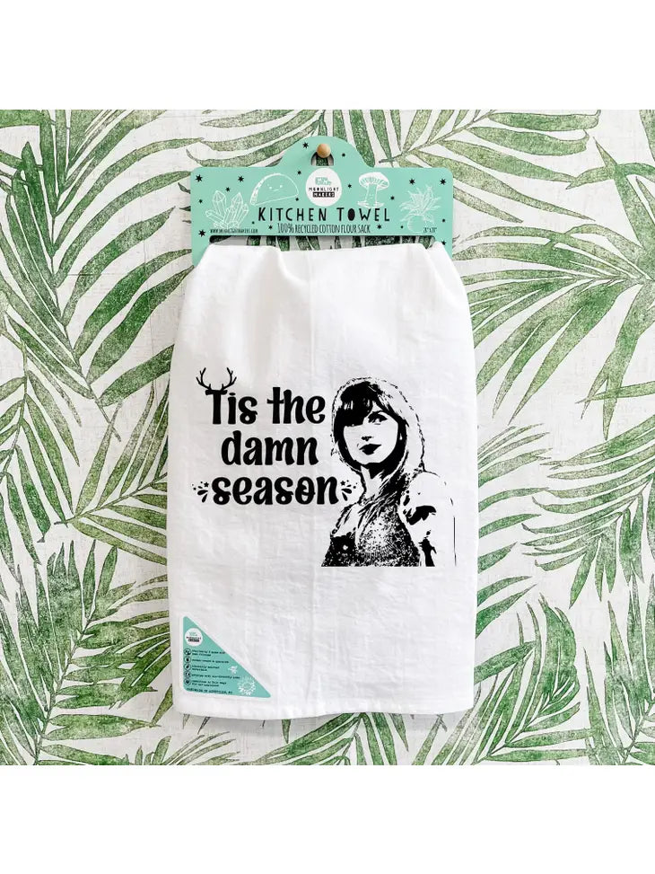 Taylor Swift - Tis the Damn Season Dish Towel