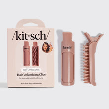 Load image into Gallery viewer, Kitsch - Hair Volumizing Clip 2pc Set - Terracotta
