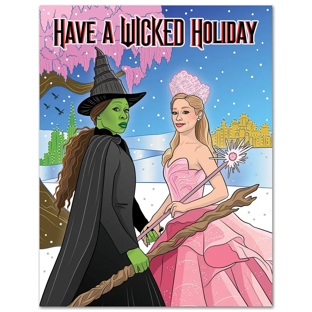 Have A Wicked Holiday Christmas Card