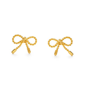 Amano Studio - Tiny Bow Stud Earrings