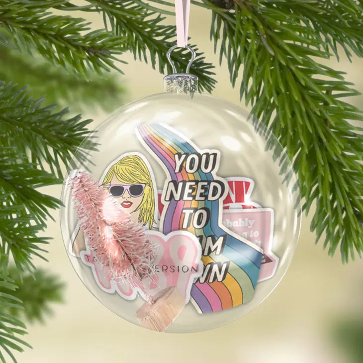 Taylor Swift - Sticker Gift Ornament