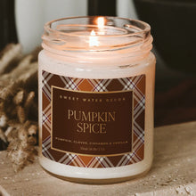 Load image into Gallery viewer, Sweet Water Decor - Pumpkin Spice Jar Soy Candle 9oz
