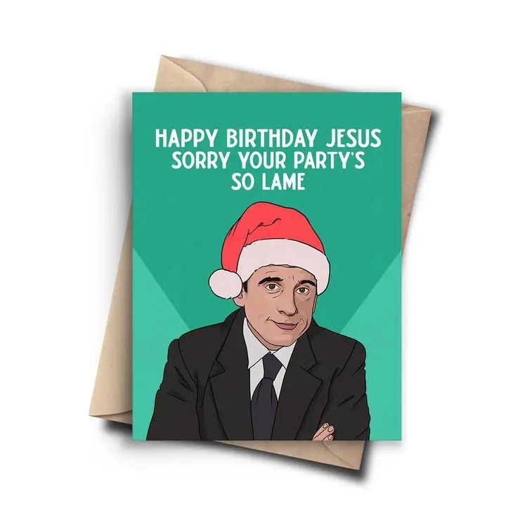 The Office - Happy Birthday Jesus...So Lame Card