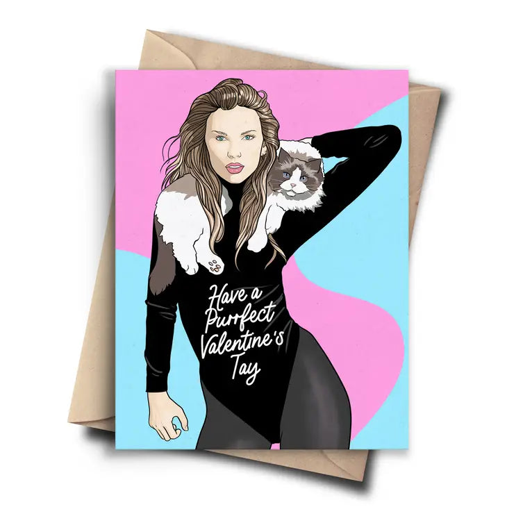 Taylor Swift - Have A Purrfect Valentine's Tay Card