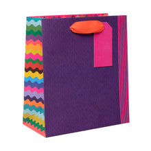 Load image into Gallery viewer, Colour Hub Purple Gift Bag Medium
