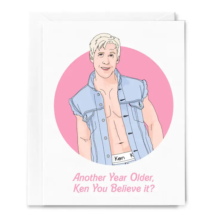Barbie - Another Year Older, Ken You Believe It? Card