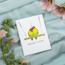 Load image into Gallery viewer, Congratulations To the Love Birds! Card
