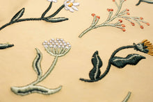 Load image into Gallery viewer, Denik - Butter Yellow Blooms Embroidered Journal Notebook
