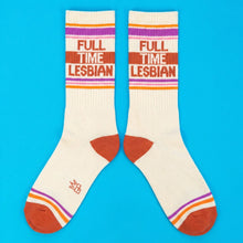 Load image into Gallery viewer, Gumball Poodle - Full Time Lesbian Gym Crew Socks

