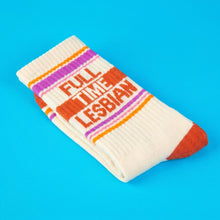 Load image into Gallery viewer, Gumball Poodle - Full Time Lesbian Gym Crew Socks
