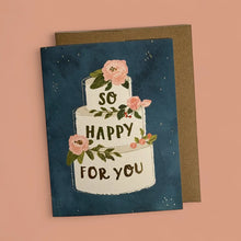 Load image into Gallery viewer, So Happy For You Card
