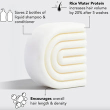 Load image into Gallery viewer, Kitsch - Rice Water Protein Conditioner Bar for Hair Growth
