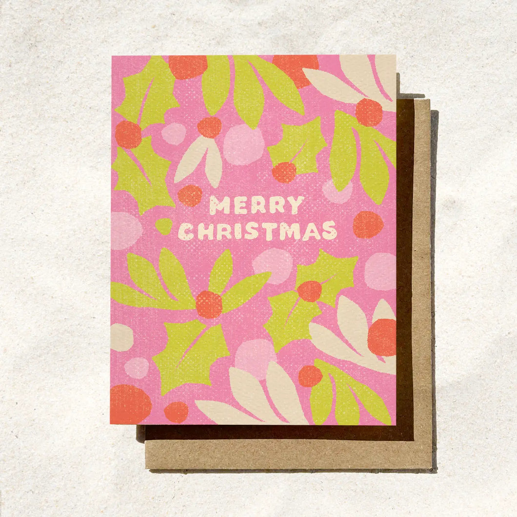 Pink Christmas Pinkmas Card