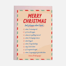 Load image into Gallery viewer, Christmas Don't Ask Card
