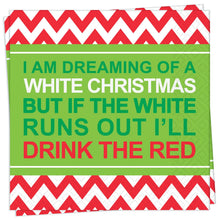 Load image into Gallery viewer, Drink Red Cocktail Napkins- 20ct

