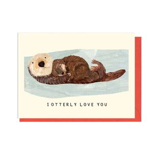 Otterly Love You Card