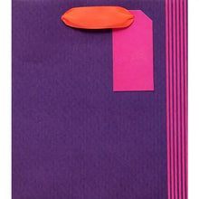 Load image into Gallery viewer, Colour Hub Purple Gift Bag Medium
