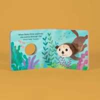 Load image into Gallery viewer, Baby Otter: Finger Puppet Book
