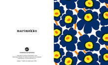 Load image into Gallery viewer, Marimekko Notes (Blues) 20 Unikko Notecards &amp; Envelopes
