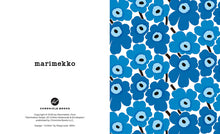 Load image into Gallery viewer, Marimekko Notes (Blues) 20 Unikko Notecards &amp; Envelopes
