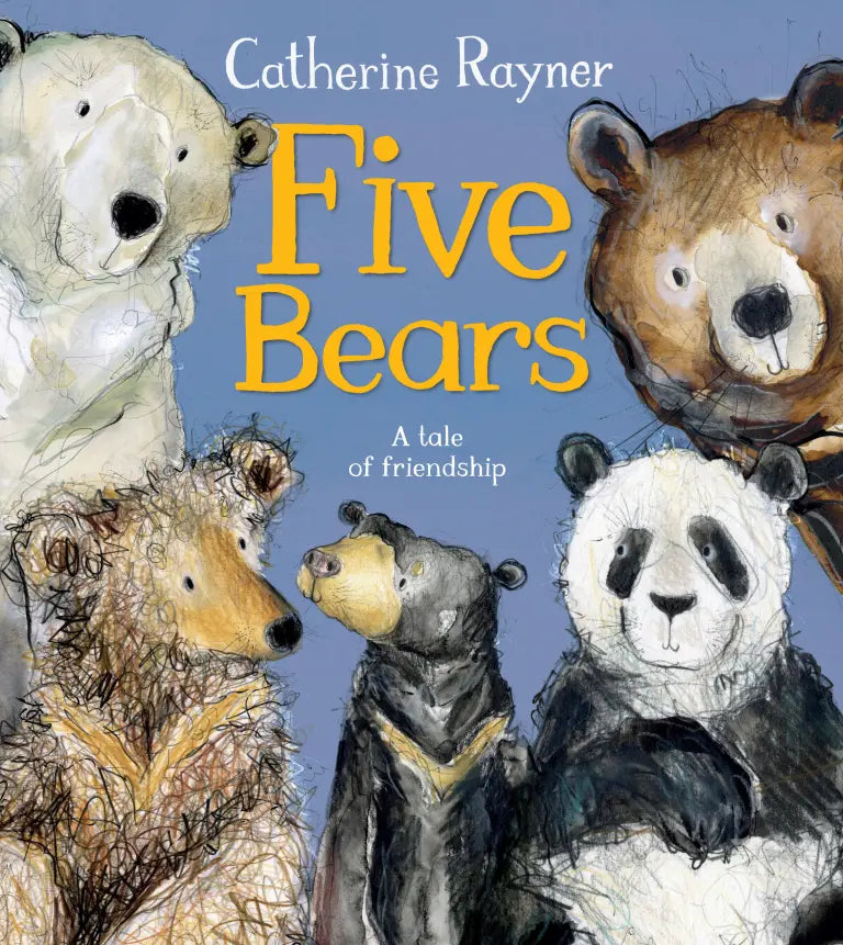 Five Bears Soft Cover Book