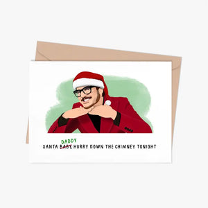 Pedro Pascal - Santa Daddy Card