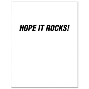 The Rock - Happy Birthday Card
