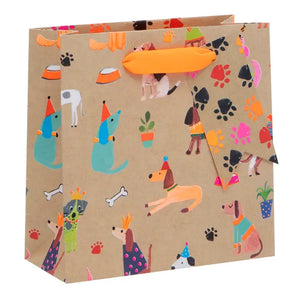 Dogs Craft Gift Bag Small