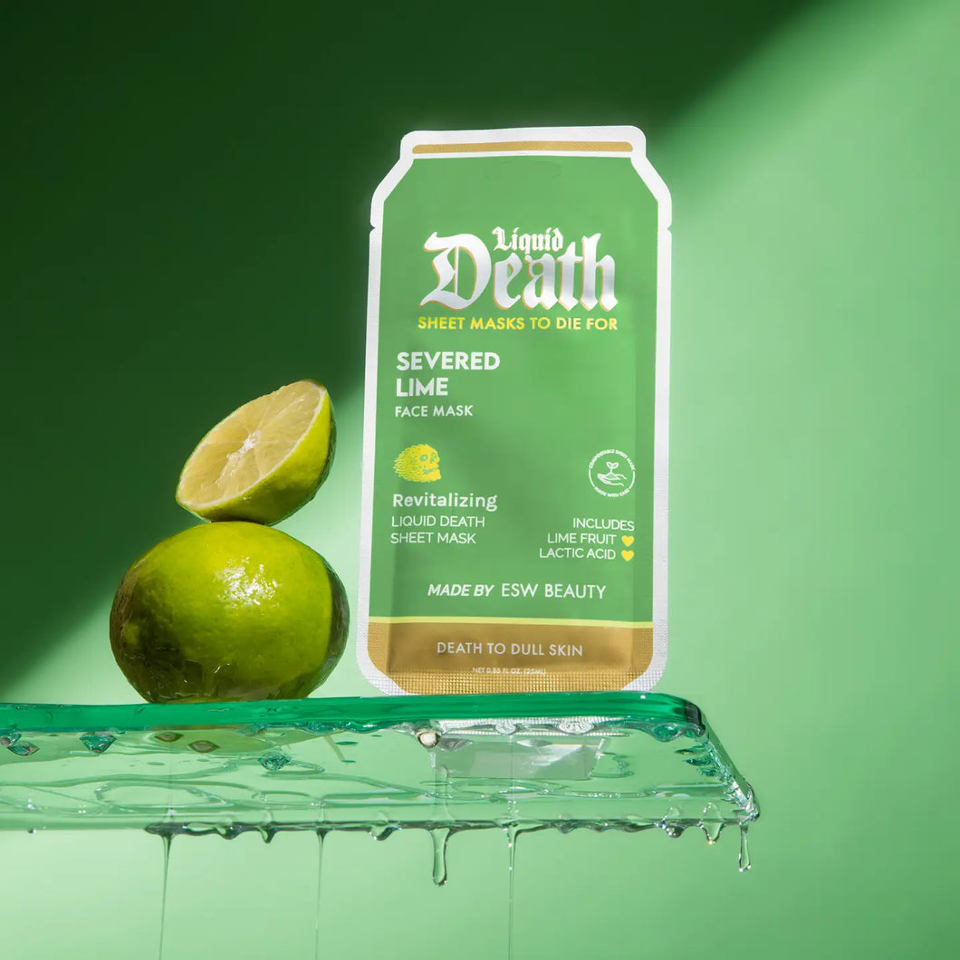 ESW Beauty - Severed Lime Liquid Death Revitalizing Face Mask