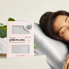 Load image into Gallery viewer, Kitsch - Satin Pillowcase King - Silver
