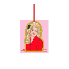 Load image into Gallery viewer, Dolly Parton Country Queen Cardstock Ornament
