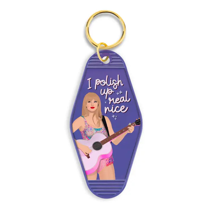 Taylor Swift Bejeweled Motel Keychain