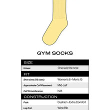 Load image into Gallery viewer, Gumball Poodle - I Like Cats More Than People Gym Crew Socks
