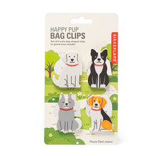 Load image into Gallery viewer, Happy Pup Bag Clips

