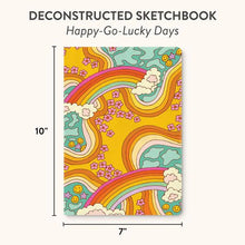 Load image into Gallery viewer, Happy Go Lucky Days Deconstructed Sketchbook

