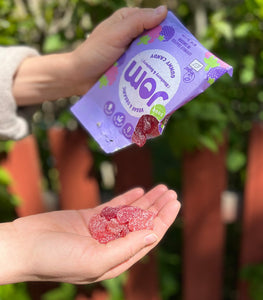 Jom - Sour Blueberry & Raspberry Gummies (Vegan)